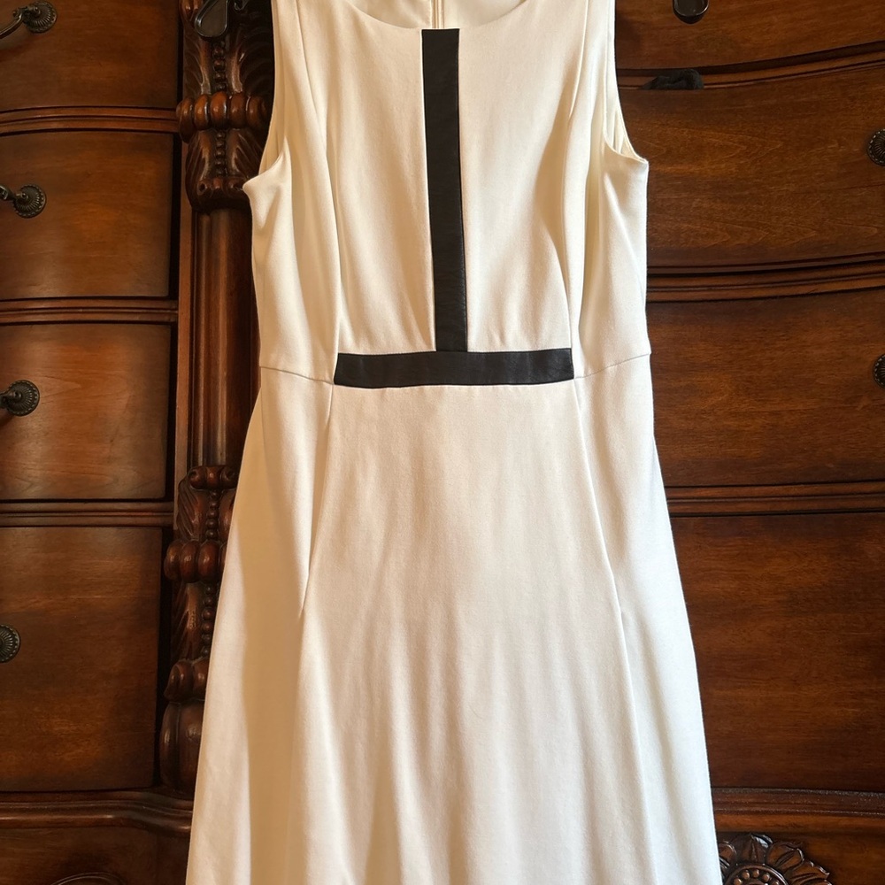 Black and White Ralph Lauren Sleeveless Dress